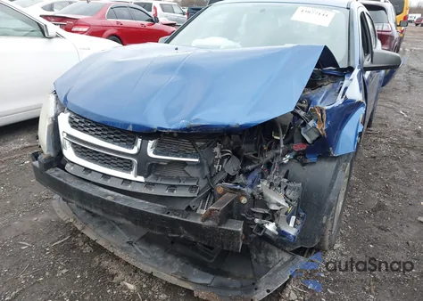 2013 Dodge Avenger Se из США, поврежденный, VIN 1C3CDZABXDN547604